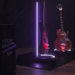 Gravity GSLS01NHB Stand per Chitarra con Led Multicolore