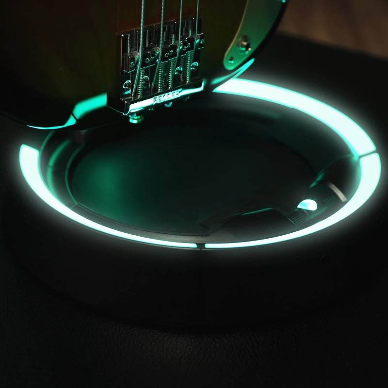 Gravity GSLS01NHB Stand per Chitarra con Led Multicolore
