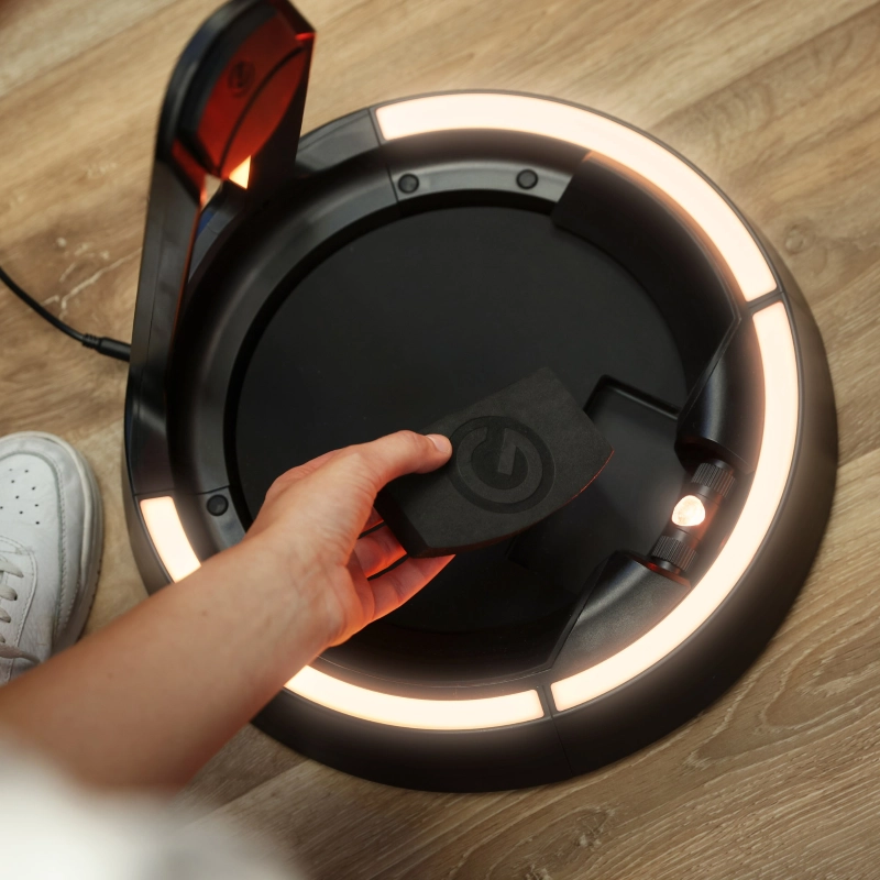 Gravity GSLSA01B Stand per Chitarra con Led Multicolor