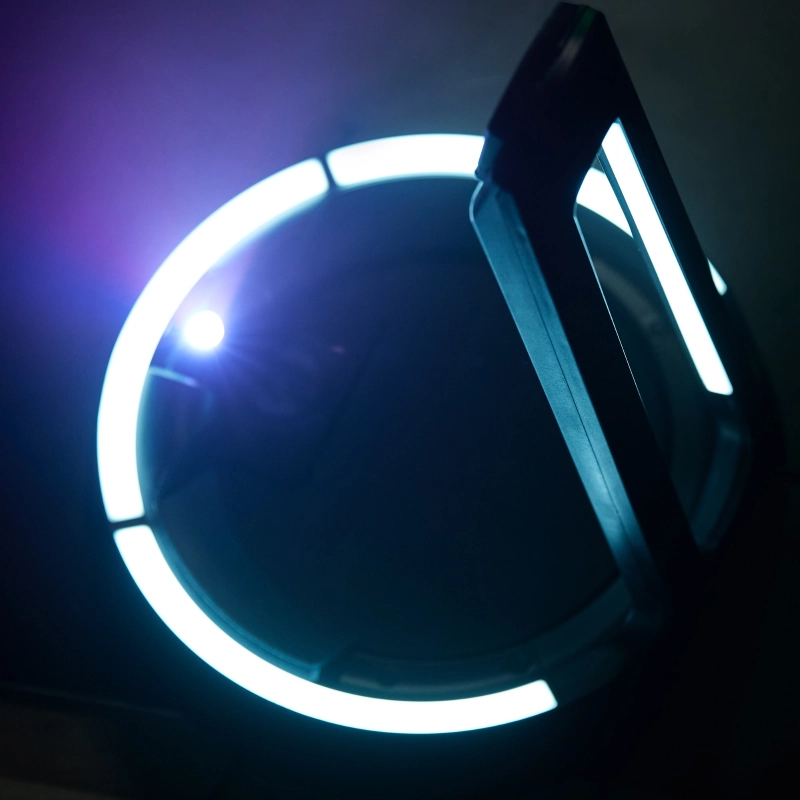 Gravity GSLSA01B Stand per Chitarra con Led Multicolor