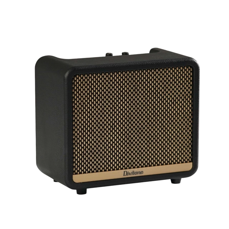 DIVITONE DAM-10BK 10W DESKTOP GUITAR AMPLIFIER, BLUETOOTH