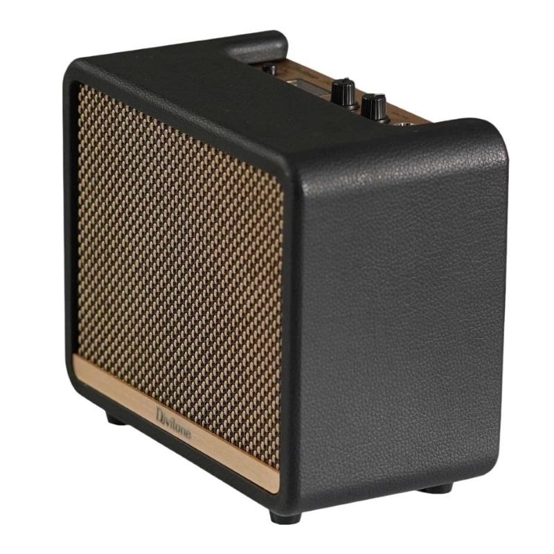 DIVITONE DAM-10BK 10W DESKTOP GUITAR AMPLIFIER, BLUETOOTH