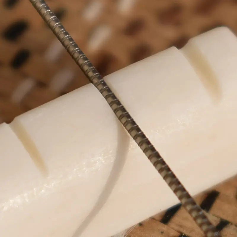 Set di Lime per Saddle Nut del Ponte della Chitarra, 13 Lime a Ago