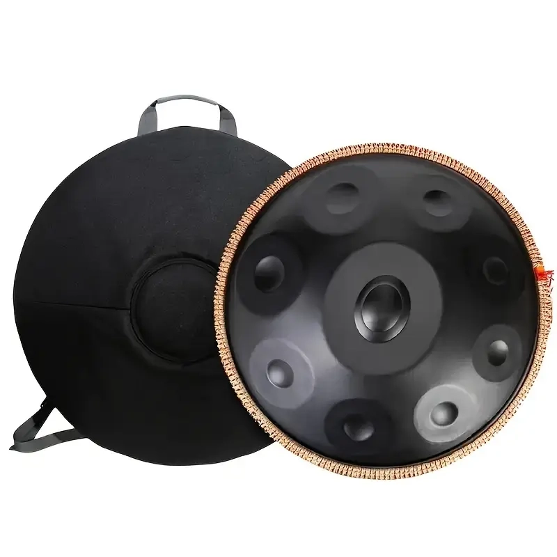Hand Pan OYSTER 9 note SOL cm.46 Caisa Metal Drum Sonido Drum Hand Pan Rammerdrum, Tuga
