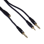 Bespeco EAY2JDMS Cavo Jack - Jack con Prolunga Mini Jack Stereo