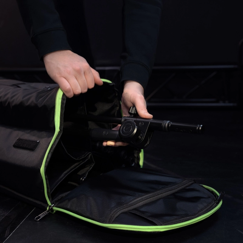Gravity TBGMS6B Borsa con Ruote per 6 Aste Microfoniche