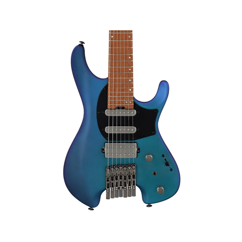 Ibanez Q547B-MM Chitarra Elettrica 7 Corde completa di Borsa Blue Chameleon Metallic Matte