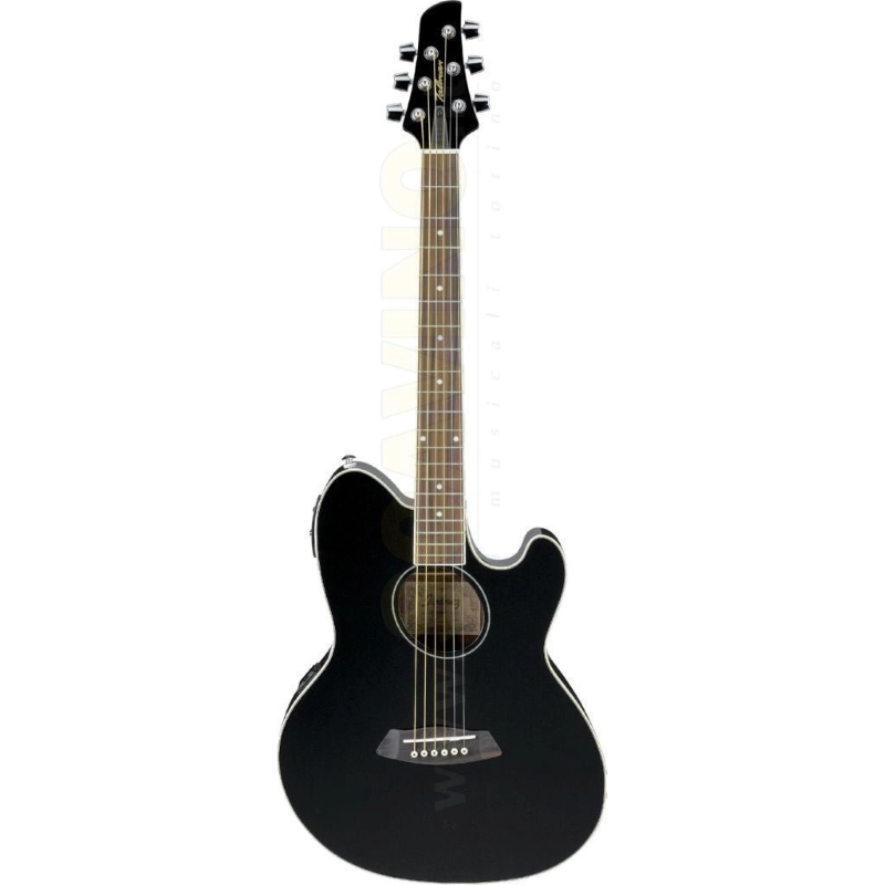 Ibanez TCY10E BK Chitarra Elettroacustica Nera