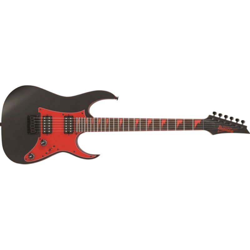Ibanez GRG131DXBKF - Signature 6 corde finitura Black Flat