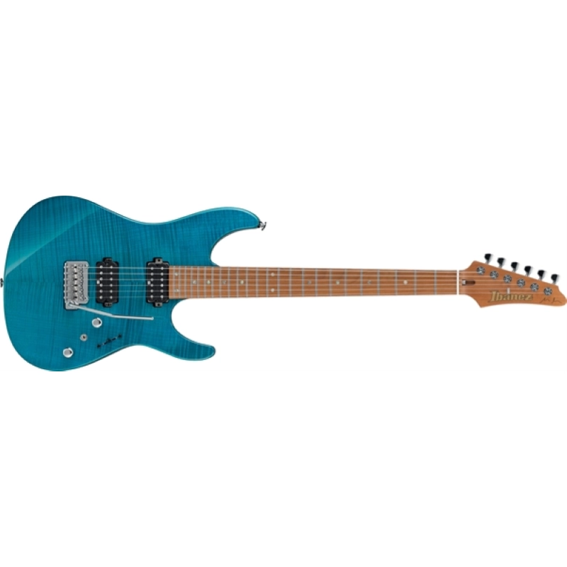Ibanez MM1TAB Martin Miller Signature 6 corde finitura Transparent Aqua Blue