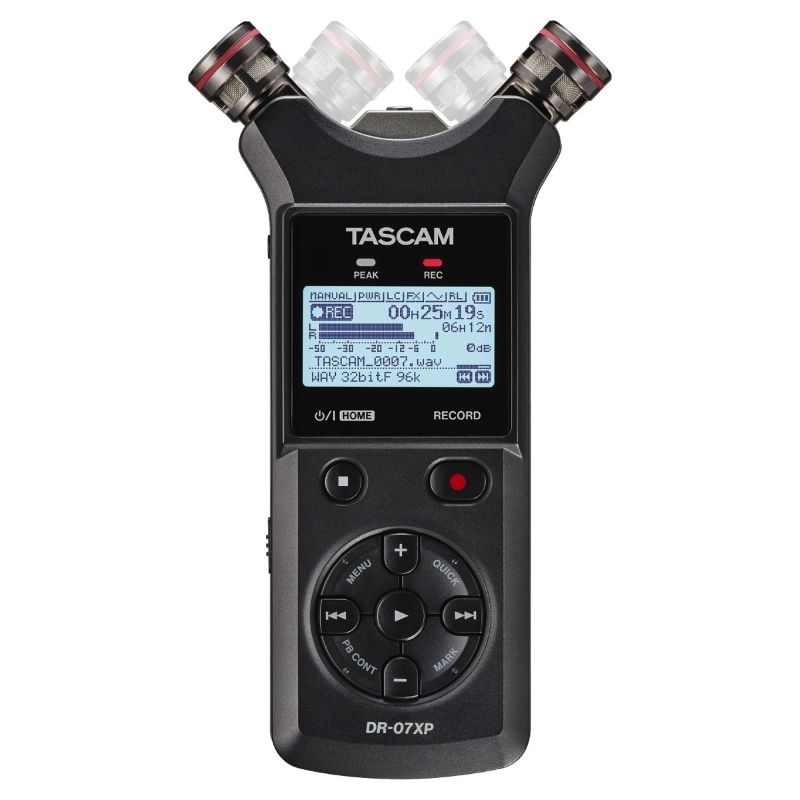 Tascam DR07XP Registratore Stereo con USB 32 Bit