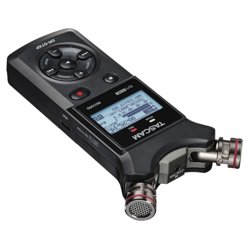 Tascam DR07XP Registratore Stereo con USB 32 Bit