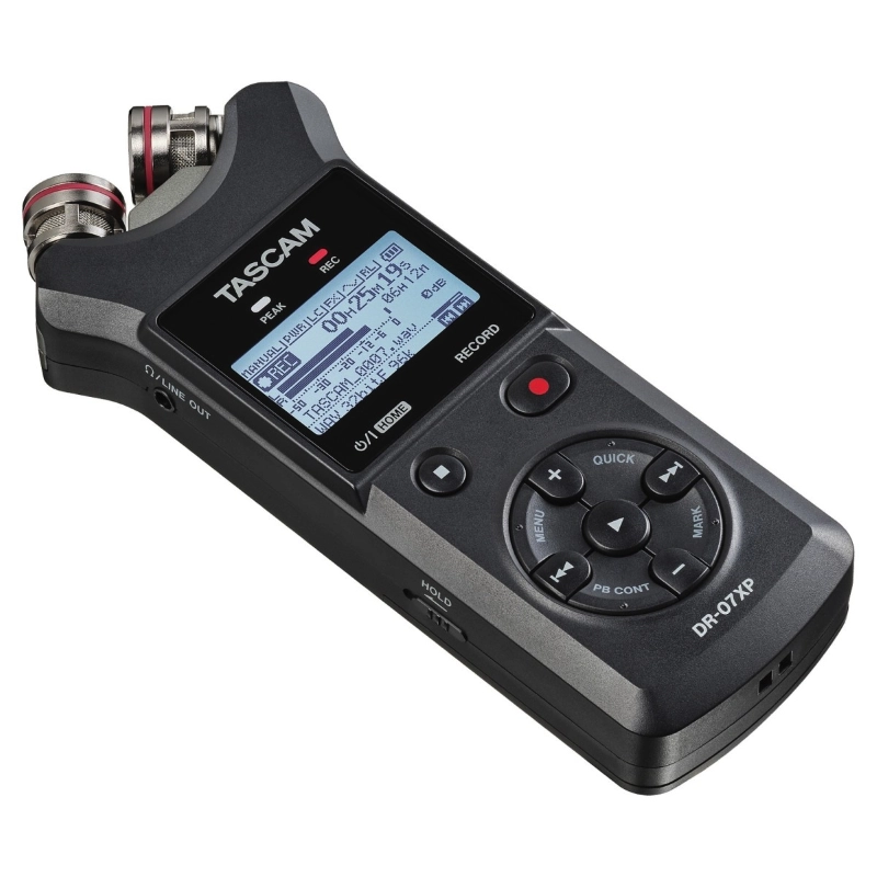 Tascam DR07XP Registratore Stereo con USB 32 Bit