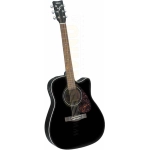Yamaha FX370CBL Chitarra Folk Elettrificata Nera