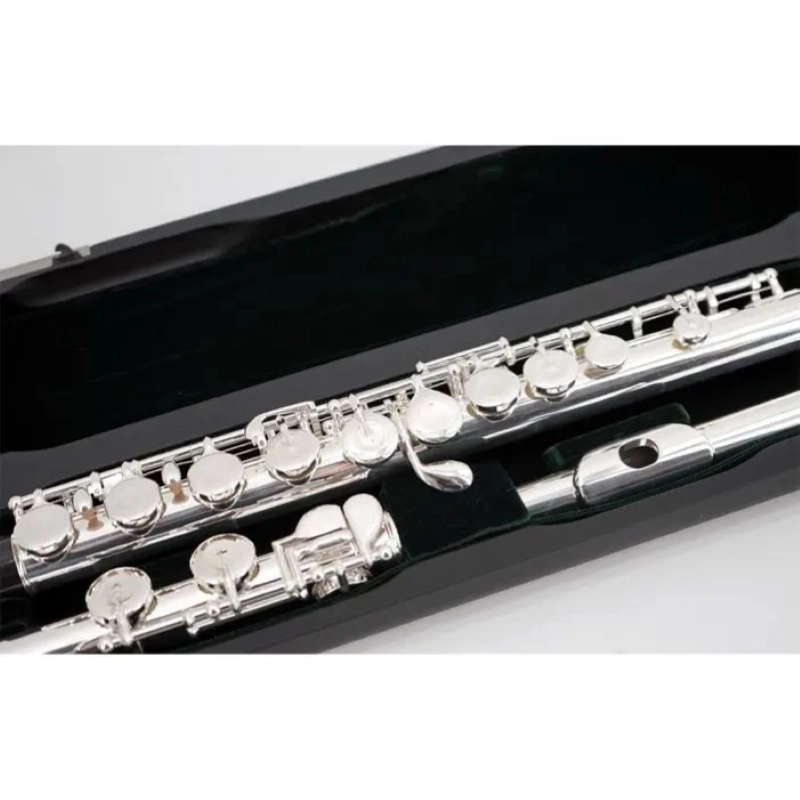 Pearl PF500-1R Flauto Traverso Quantz Argentato fori chiusi