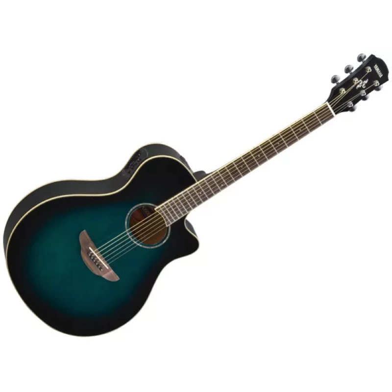 Yamaha APX600OBB Oriental Blue Burst Chitarra Acustica elettrificata