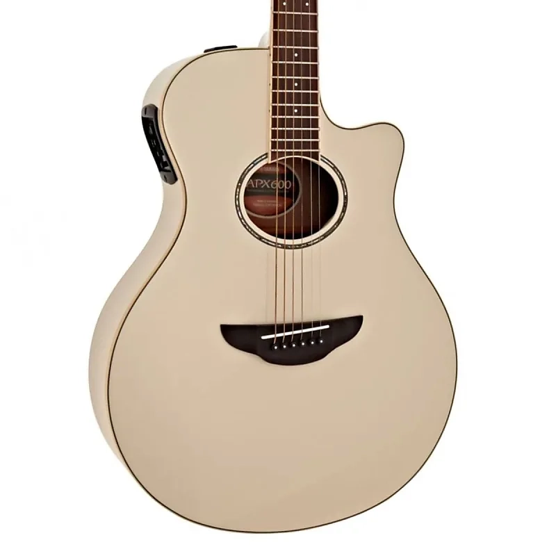 Yamaha APX600VW Vintage White Chitarra Acustica Elettrificata