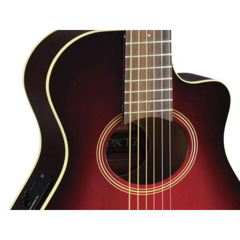Yamaha APXT2 DRB Dark Red Burst Chitarra Acustica da Viaggio