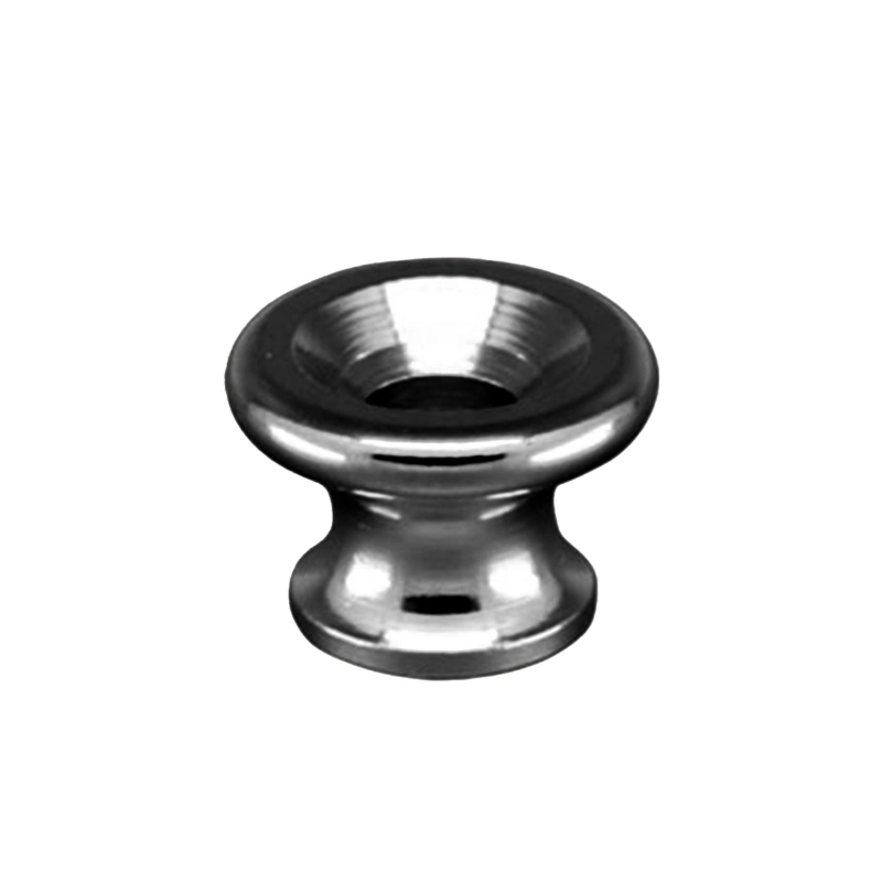 Gotoh Bottoni EP-B1-CK Tracolla 12,5mm Black Chrome Set 2pcs Bottoni per tracolla