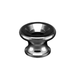 Gotoh Bottoni EP-B1-CK Tracolla 12,5mm Black Chrome Set 2pcs Bottoni per tracolla