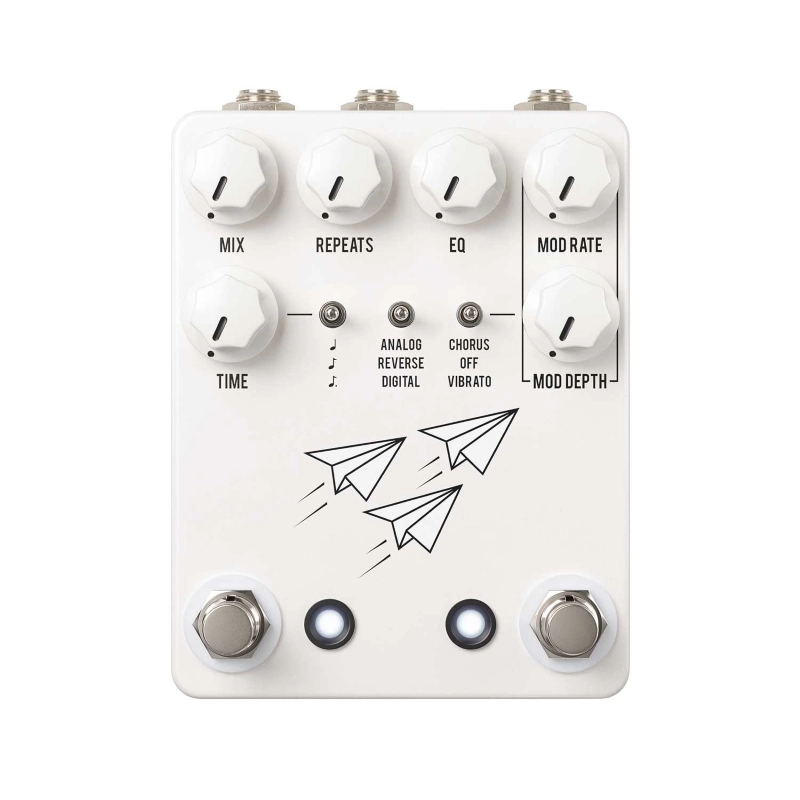 JHS Pedals STD Flight Delay White FLIGHT DELAY WHITE