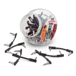 RockBoard Flat Patch Cable Black 5cm Boccia 50pcs RBO CAB PC F 5 BW