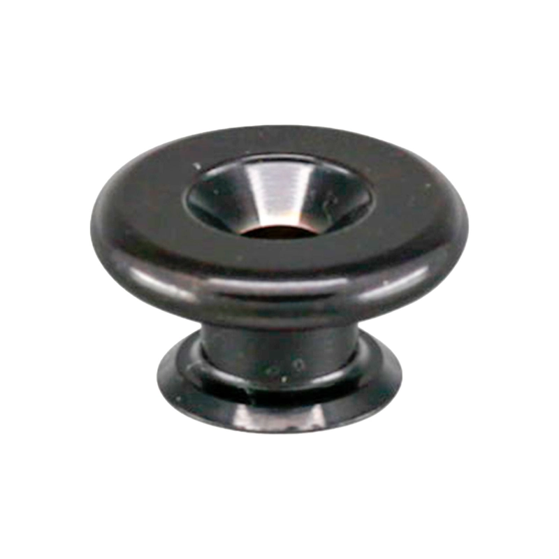 Gotoh EP-B3-CK Bottoni Tracolla 17,0mm Black Chrome Set 2pcs Bottoni per tracolla