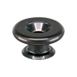 Gotoh EP-B3-CK Bottoni Tracolla 17,0mm Black Chrome Set 2pcs Bottoni per tracolla