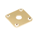 Gotoh JCB-4-GG Jack Cover Quadrata Gold Jack cover quadrata in metallo