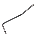 Gotoh F3-L-CK Leva Tremolo 5,5mm baionetta Lefty Black Chrome Leva tremolo mancina