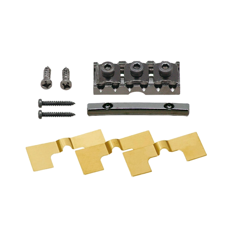 Gotoh FGR-2-CK Locking Nut 6 Corde Black Chrome Locking Nut 6 Corde Black Chrome