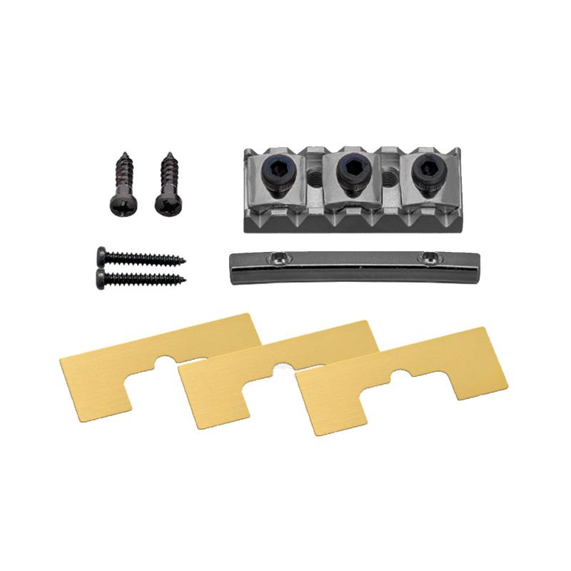 Gotoh GHL-2-CK Locking Nut 6 Corde Black Chrome Locking Nut 6 Corde Black Chrome