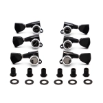 Gotoh SG381MGT-04-LRB Meccaniche Locking 3L+3R Black Meccaniche Locking 3L+3R Black