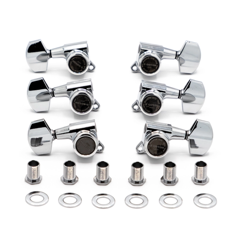 Gotoh SG381MGT-01-LRC Meccaniche Locking 3L+3R Chrome Meccaniche Locking 3L+3R Chrome