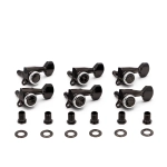 Gotoh SG381MGT-07-LCK Meccaniche Locking 6L Black Chrome Meccaniche Locking 6L Black Chrome