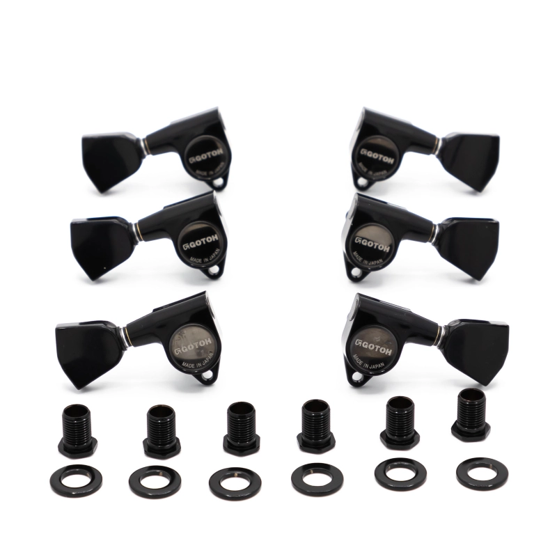 Gotoh SG301-04-LRB Meccaniche Standard 3L+3R Black Meccaniche Standard 3L+3R Black