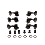 Gotoh SGL510Z-L5-LRCK Meccaniche Standard 3L+3R Black Chrome Set di meccaniche 3+3 per chitarra elettrica