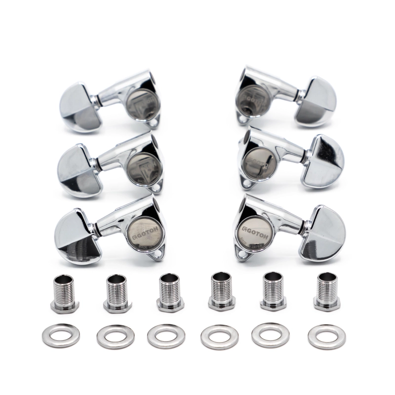 Gotoh SG301-20-LRC Meccaniche Standard 3L+3R Chrome Meccaniche Standard 3L+3R Chrome