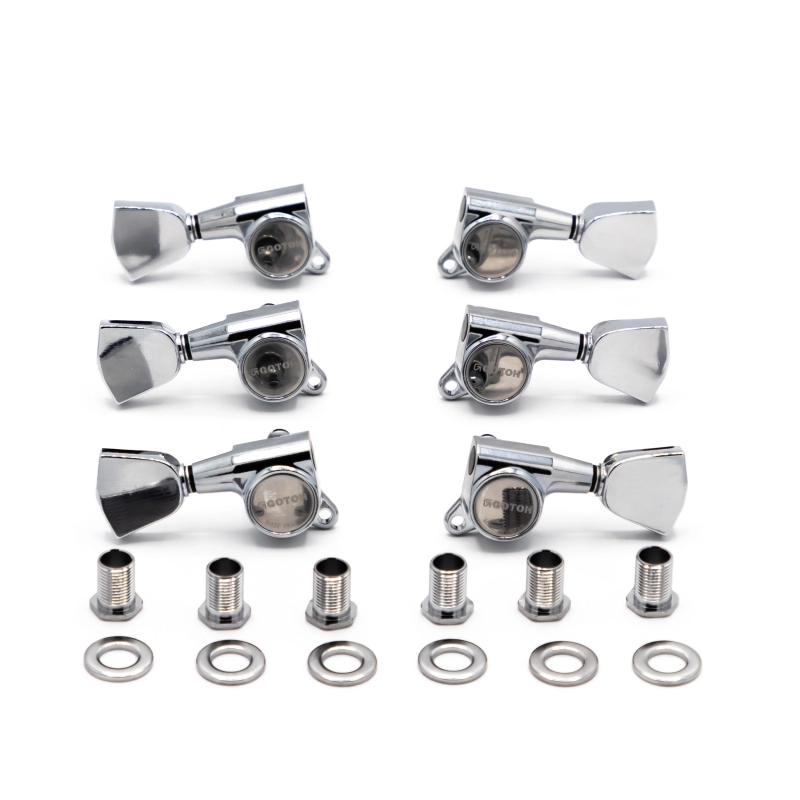 Gotoh SG381-04-LRC Meccaniche Standard 3L+3R Chrome Meccaniche Standard 3L+3R Chrome