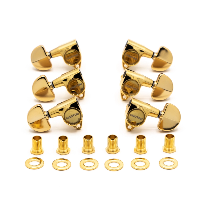 Gotoh SG301-20-LRGG Meccaniche Standard 3L+3R Gold Meccaniche Standard 3L+3R Gold