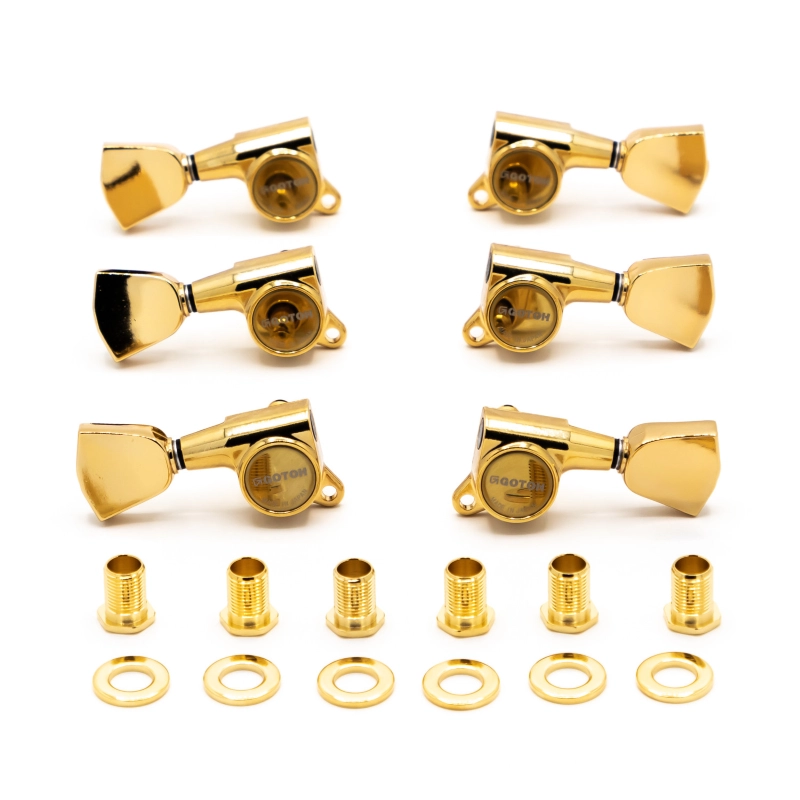Gotoh SG381-04-LRGG Meccaniche Standard 3L+3R Gold Meccaniche Standard 3L+3R Gold