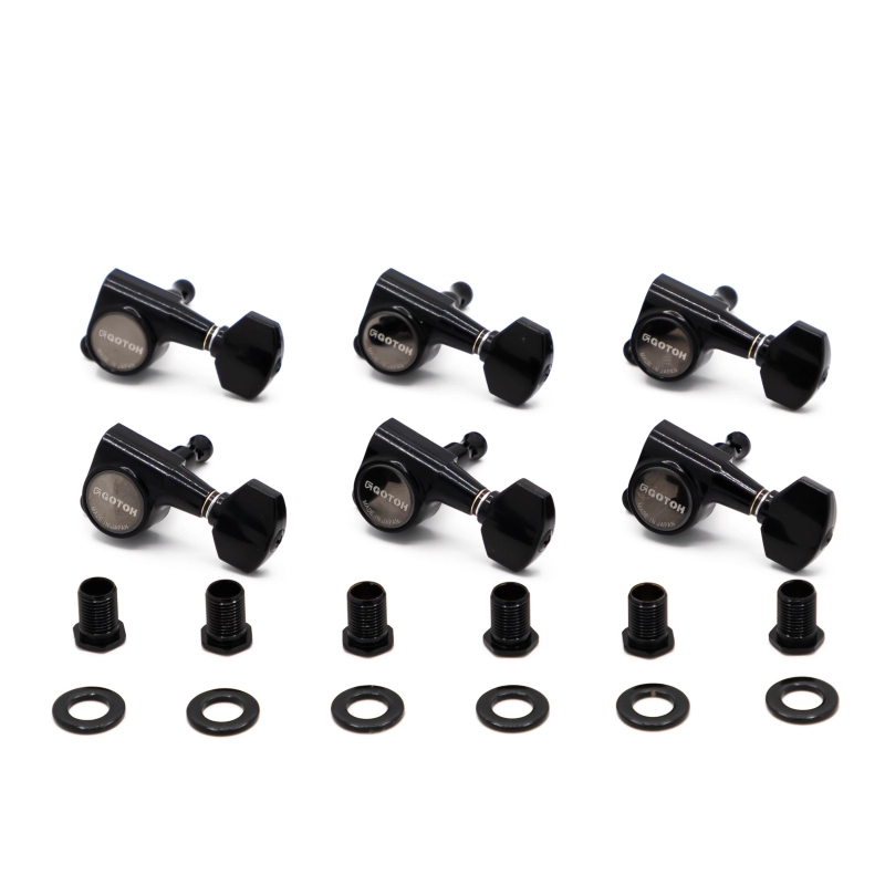 Gotoh SG381-07-LB Meccaniche Standard 6L Black Meccaniche Standard 6L Black