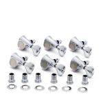 Gotoh SGS510Z-S5-LC Meccaniche Standard 6L Chrome Set di meccaniche 6 in linea per chitarra elettrica