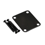 Gotoh NBS-3-B Neck Plate Black Neck plate in metallo