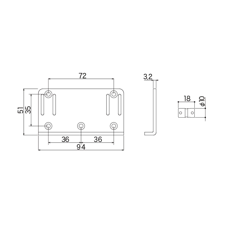 Gotoh 205B-5-C Ponte Basso 5 Corde Chrome Ponte Basso 5 Corde Chrome