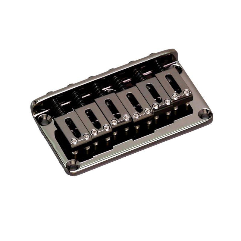 Gotoh GTC101-CK Ponte Fisso 6 Corde Black Chrome Ponte Fisso 6 Corde Black Chrome