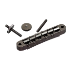 Gotoh GE103B-CK Ponte Fisso TOM Style 6 Corde Black Chrome Ponte Fisso TOM Style 6 Corde Black Chrome