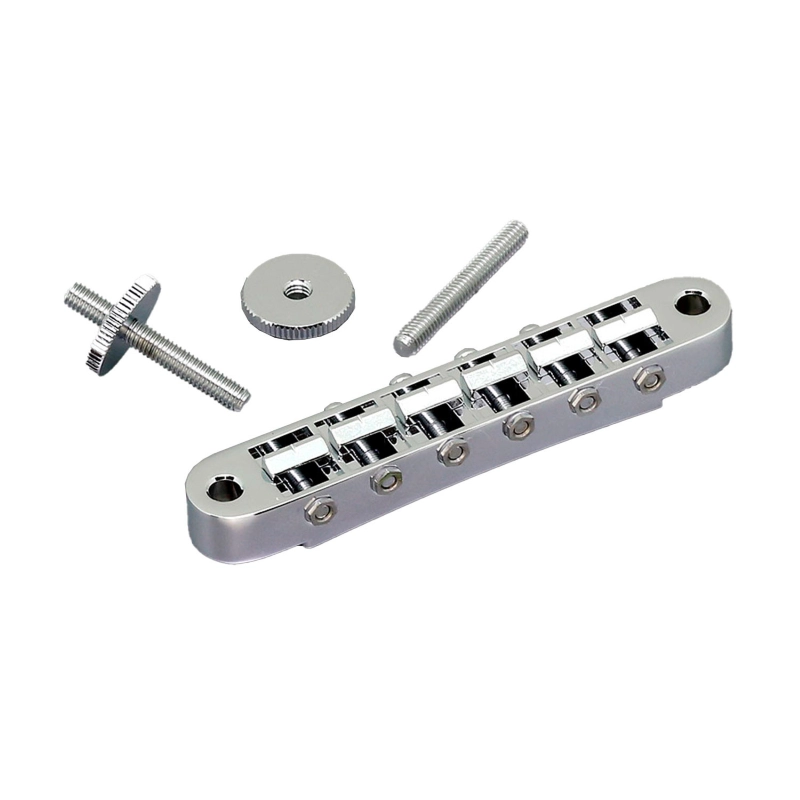 Gotoh GE103B-C Ponte Fisso TOM Style 6 Corde Chrome Ponte Fisso TOM Style 6 Corde Chrome