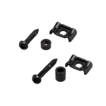 Gotoh RG105-RG130-B String Retainer Chitarra Black Set 2pcs Abbassa corde per chitarra set completo (1x RG105 + 1x RG130)