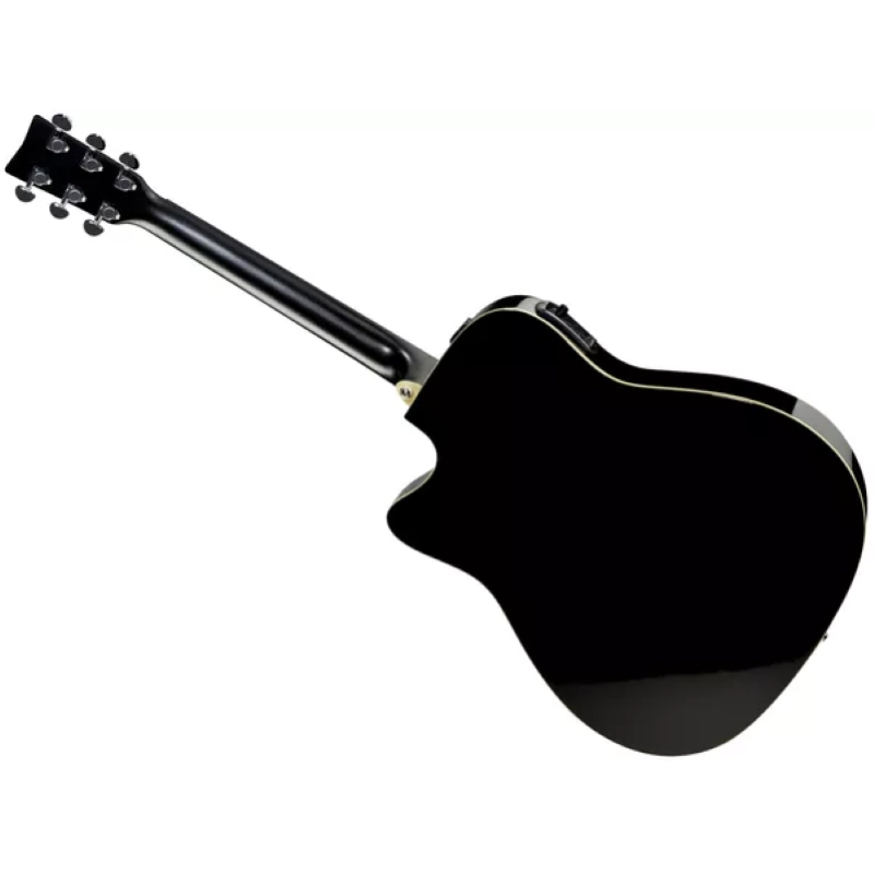 Yamaha FX370CBL Chitarra Folk Elettrificata Nera
